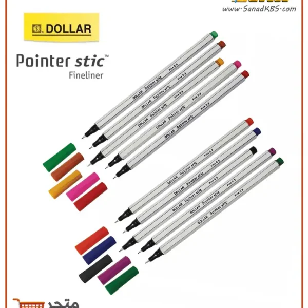 ⁦طقم 10 أقلام حبر سائل Pointer Stic⁩ - الصورة ⁦2⁩