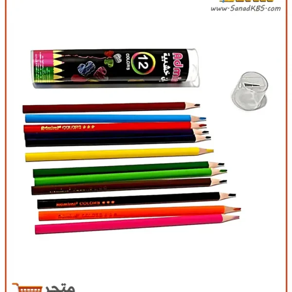 ⁦علبة 12 لون خشب - مع براية Admiral⁩ - الصورة ⁦2⁩