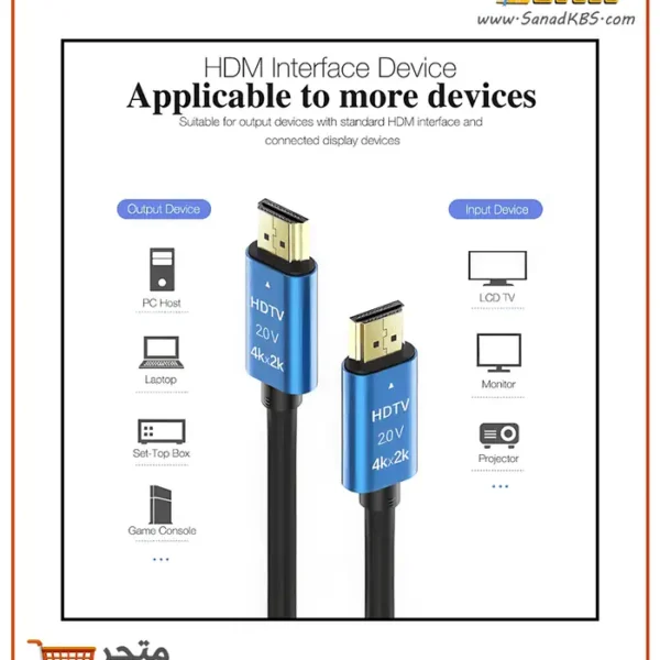 ⁦كابل 3 متر HDMI 4K Premium⁩ - الصورة ⁦3⁩