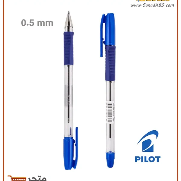 ⁦قلم حبر جاف أزرق PILOT BPS-GP GRIP F⁩ - الصورة ⁦3⁩