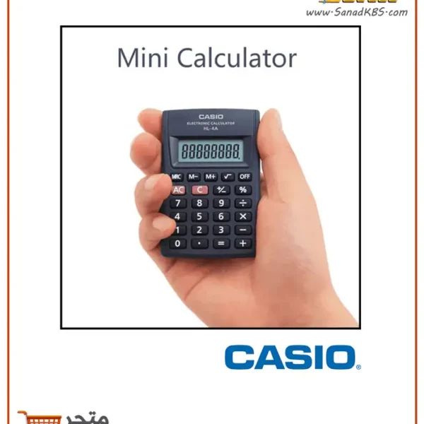 ⁦حاسبة جيب CASIO HL-4A⁩ - الصورة ⁦3⁩