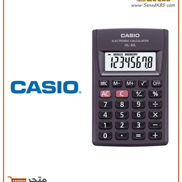 ⁦حاسبة جيب CASIO HL-4A⁩ - الصورة ⁦2⁩