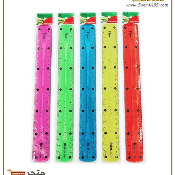 ⁦مسطرة مرنة 30 سم Flex⁩ - الصورة ⁦2⁩