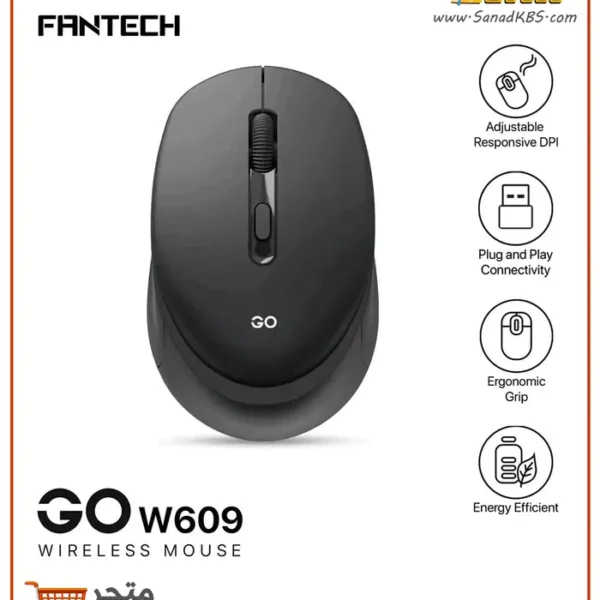 ⁦ماوس لاسلكي Fantech GO W609⁩ - الصورة ⁦2⁩
