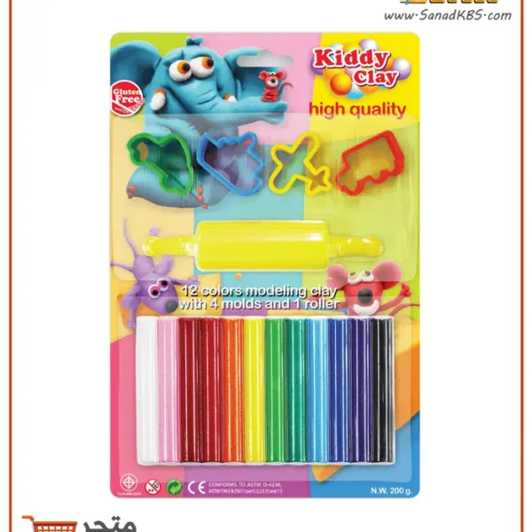 ⁦ملتينة 12 لون مع أشكال - 200 غم Nara⁩ - الصورة ⁦2⁩