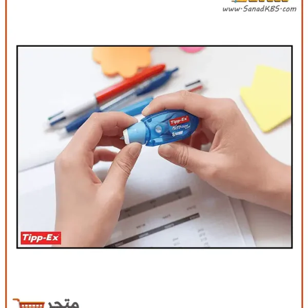 ⁦شريط تصحيح Tipp-Ex micro tape 8m⁩ - الصورة ⁦3⁩