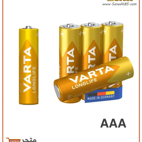 ⁦أحجار بطاريات صغيرة VARTA - AAA⁩ - الصورة ⁦2⁩
