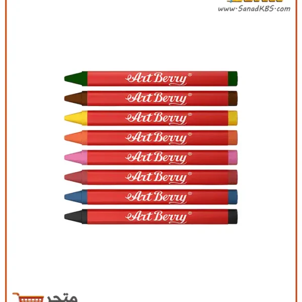 ⁦ألوان شمع - 8 ألوان ErichKrause⁩ - الصورة ⁦2⁩