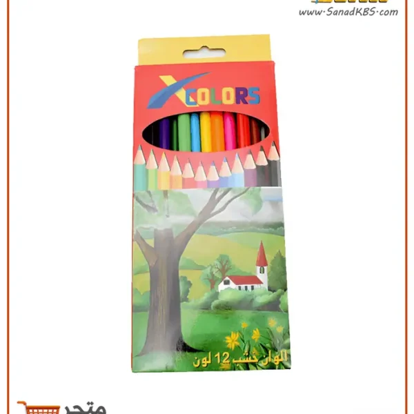 طقم 12 لون خشب XColors