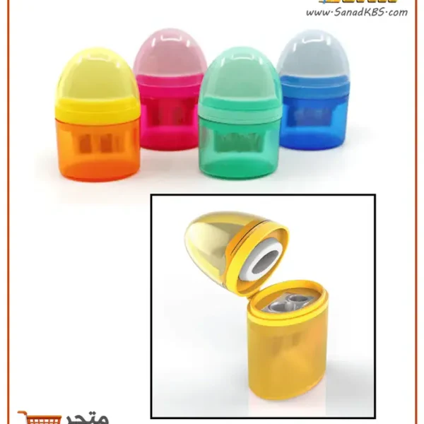 براية مزدوجة مع حاوية وممحاة Mr.Pocket