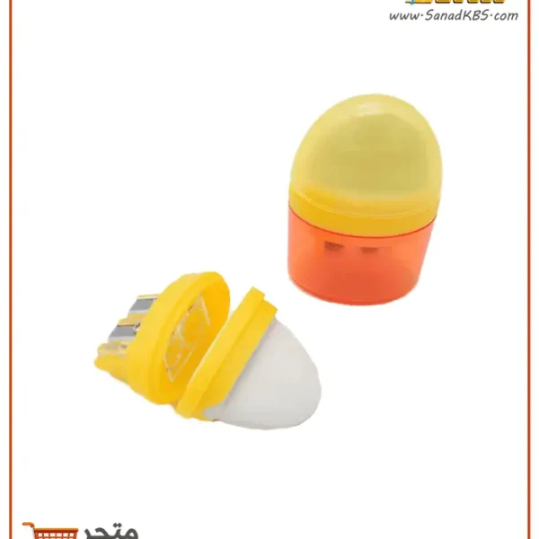 ⁦براية مزدوجة مع حاوية وممحاة Mr.Pocket⁩ - الصورة ⁦2⁩