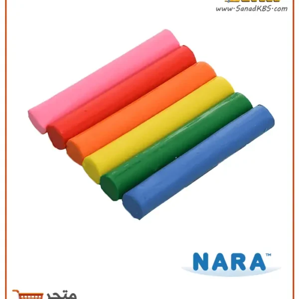 ⁦ملتينة 6 ألوان - 100 غم Nara⁩ - الصورة ⁦2⁩