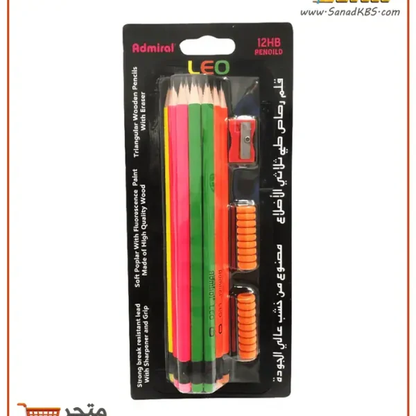 طقم أقلام رصاص Admiral Leo