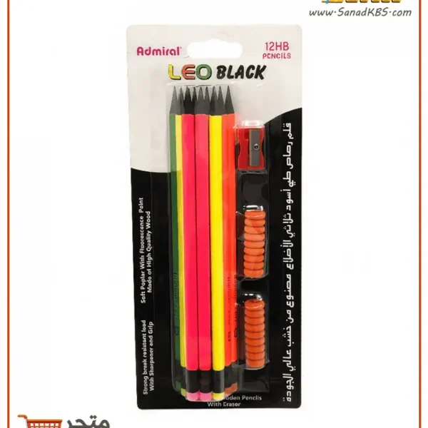 طقم أقلام رصاص Admiral Leo Black
