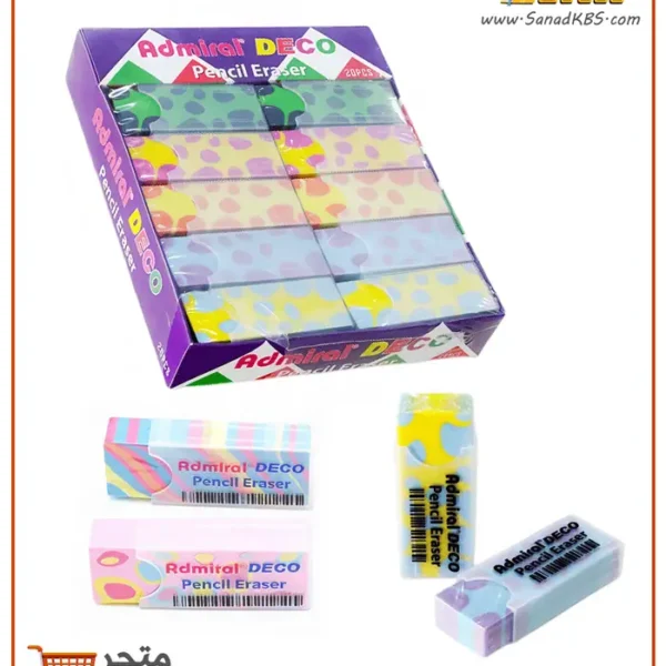 محاية ملونة مع بيت بلاستيك Admiral Deco